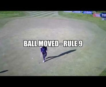 Player's Ball Moves on Putting Green - Golf Rules