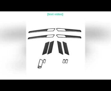 Door Handle Trim Knob Window Switch Panel Carbon Fiber Film Sticker Decal Car Styling For Volkswage