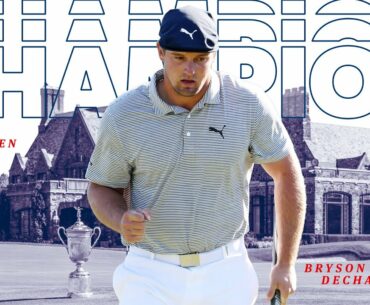 Watch all Bryson DeChambeau's birdies and eagles from his 2020 U.S. Open victory at 4x speed