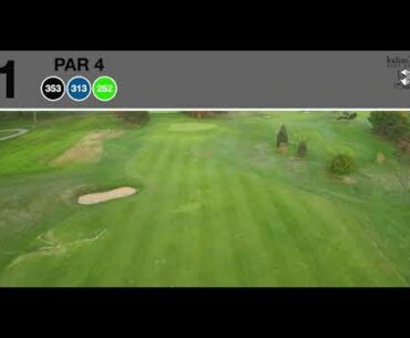 Hole 1 Flyover - Indian Trails Golf Course