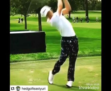 Justin Thomas slow motion golf swing. #subscribe & #hittheball