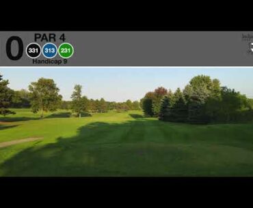 Hole 10 Flyover - Indian Trails Golf Course