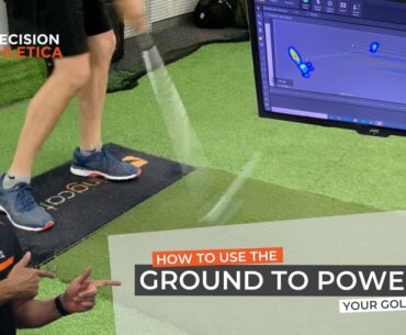 How to Use the Ground for Power in Your Golf Swing | Swing Catalyst at Precision Athletica