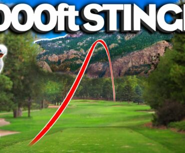 Golfing At 6,500 Feet Elevation! | Course Vlog | Front 9 The Broadmoor West Course | Part 1