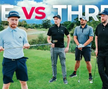 Can a 4 HCP beat 3 x 18 HCP's in a Scratch Better Ball? (feat Bad Golf Channel)