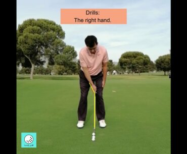 GOLF LESSONS - PUTTING - KEEP THE ANGLE OF THE WRISTS
