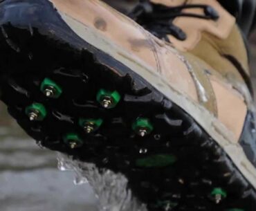 How to install wader boot cleats