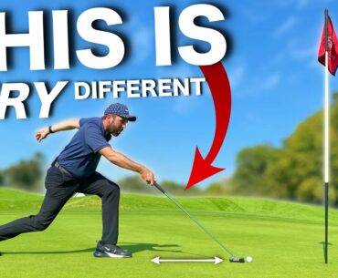 GROUNDBREAKING NEW WAY TO PUTT.....Does this putter work?