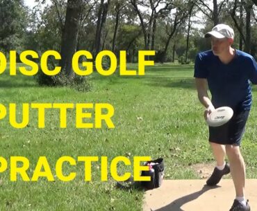Throwing and Putting Practice with Innova Dart and Aviar Putters