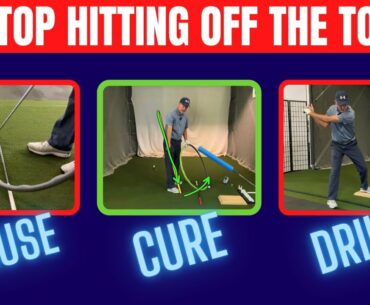 Stop Hitting Off the Toe - [ Learn the Cause, Cure and a Drill for this Common Fault ]
