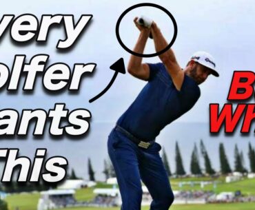 WHY DO YOU WANT DUSTIN JOHNSON'S WRIST HINGE? | Learn the golf grip & clubface position
