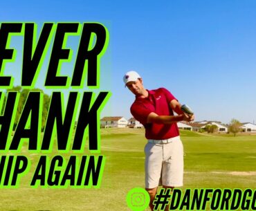 NEVER SHANK A CHIP AGAIN || GOLF LESSON