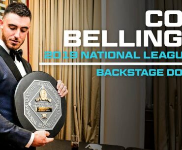 Cody Bellinger Receives 2019 NL MVP Award - Backstage Dodgers Season 7 (2020)