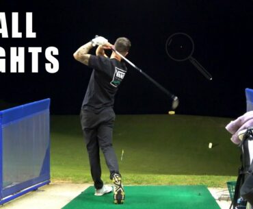 Back With The Ball Flights! | First Floodlit Session With Flower...