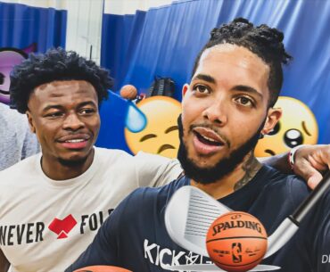 DRE HURT HIS FEELINGS ON THE COURT! Game of Free-Throw Golf