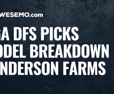 PGA DFS Picks & Predictions - 2020 Sanderson Farms DraftKings & FanDuel Golf Model Breakdown