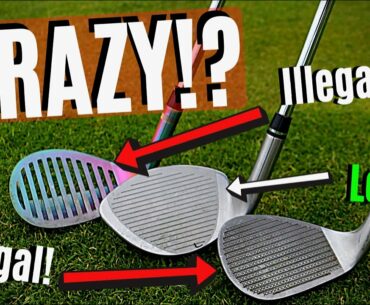 THESE CRAZY ILLEGAL GOLF CLUBS COULD BE THE ANSWER TO MORE FUN?!
