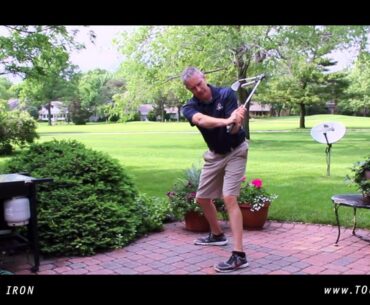Golf Downswing Plane Alignment Drill - Power Tools Training Club