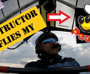 FIRST PeaBee flight with my INSTRUCTOR - SUB70/Ultralight/Nanolight