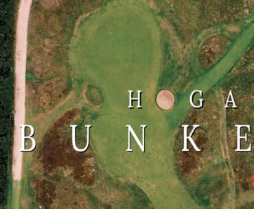 Taking on Hogan's Bunker - Panmure Golf Club