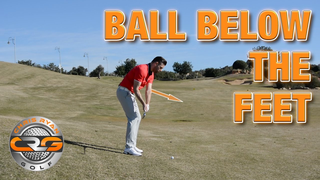 GOLF | BALL BELOW YOUR FEET GOLF | BALL BELOW YOUR FEET