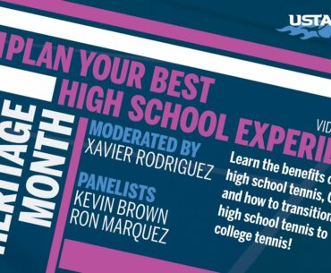 Hispanic Heritage Month - Preparing for High School Tennis