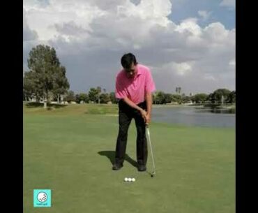 GOLF LESSONS - PUTTING - HEAD AND EYES DOWN