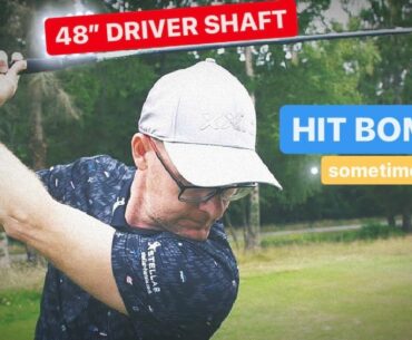 HOW LONG SHOULD YOU HIT YOUR DRIVER 48" GOLF SHAFT TEST