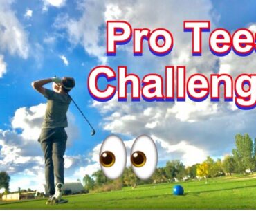 Junior Golfer Plays 3 Holes from the PRO TEES! What can I shoot?