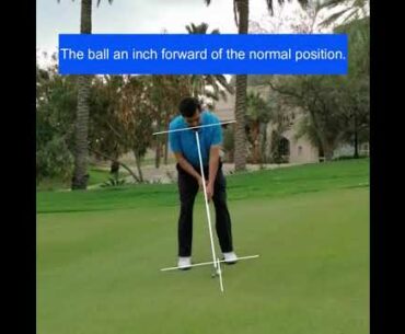 GOLF LESSONS - STRATEGY - UPHILL PUTTS