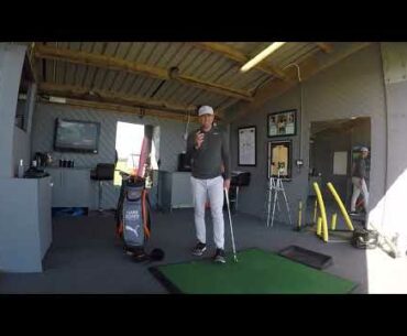 How to set up your arms in golf