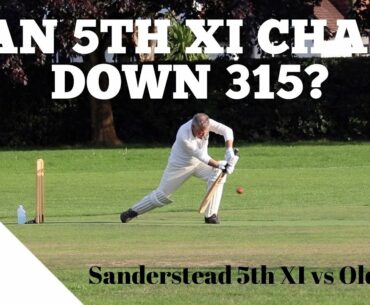 ANOTHER SIX-FEST! Can Sanderstead's 5th XI Chase 315?