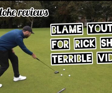 Rick Shiels Golf videos are getting worse-why?