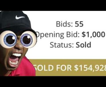 Tiger Woods’ Putter Sells for Record Breaking Price