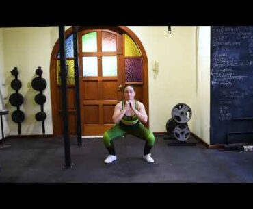 OPEN STANCE TO CLOSE STANCE SQUATS