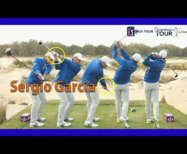 2020-2019 SERGIO GARCIA SLOW MOTION  DRIVER GOLF SWING | Sanderson Farms 2020 Winner