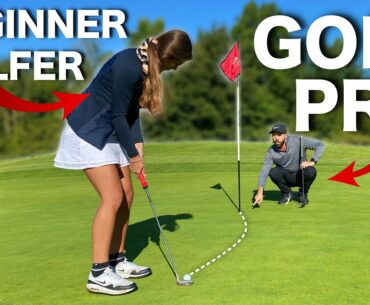 ALTERNATE SHOT CHALLENGE | BEGINNER GOLFER & GOLF PRO