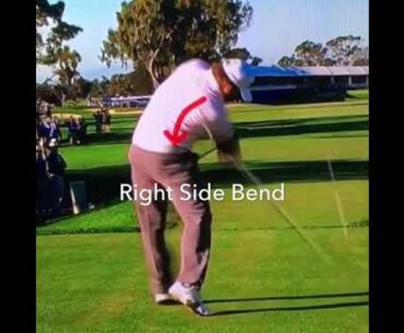 JB Holmes golf swing (staying down)