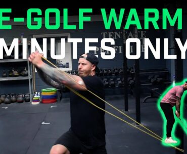 PERFECT WARM-UP FOR GOLF - 9 holes