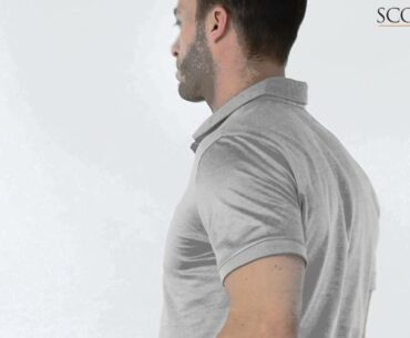 J Lindeberg Anthony Subtle Polo Shirt Beige