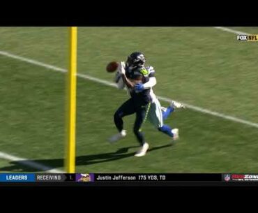 DK Metcalf 63 Yard Touchback | Cowboys vs. Seahawks | NFL
