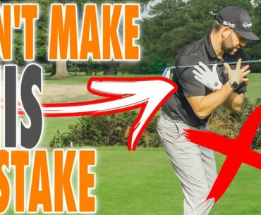 So Many Golfers Make This Backswing Mistake
