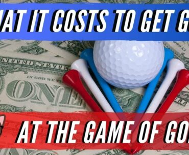 How Much Does Golf Cost // What It REALLY Cost To Get Good At Golf