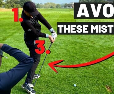 GOLFER'S BIGGEST MISTAKES  -  3 simple fix's