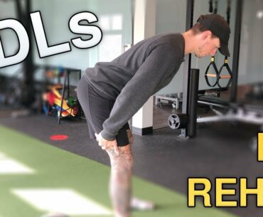 Romanian Deadlifts for Hip Rehab