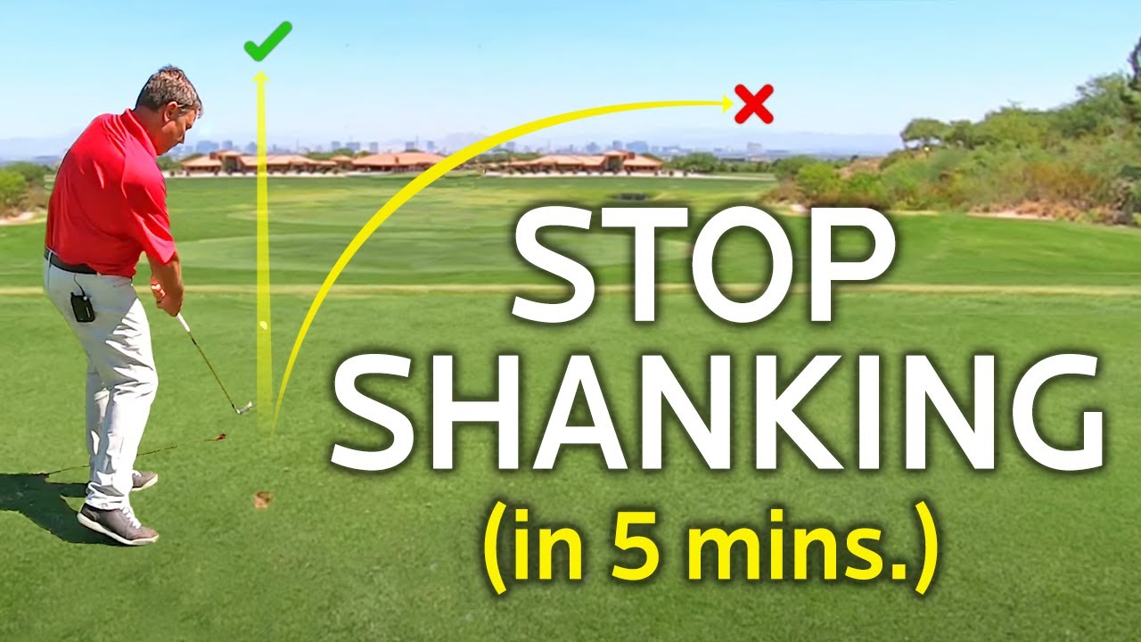 HOW TO STOP SHANKING IN 5 MINUTES (don't miss this fix) FOGOLF
