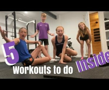 5 Workouts To Do Inside
