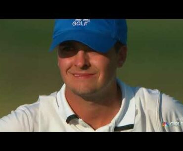 UK golfer Alex Goff wins the Blessings Collegiate Invitational in near heart-stopping fashion.