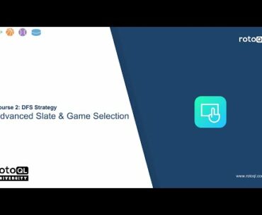 Advanced Slate & Game Selection