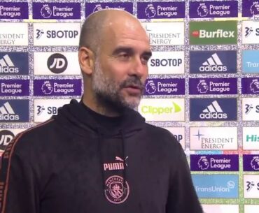 Leeds United 1 Manchester City 1 Pep Guardiola Post Match Interview